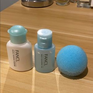 Fancl Travel Size Cleaner Set
